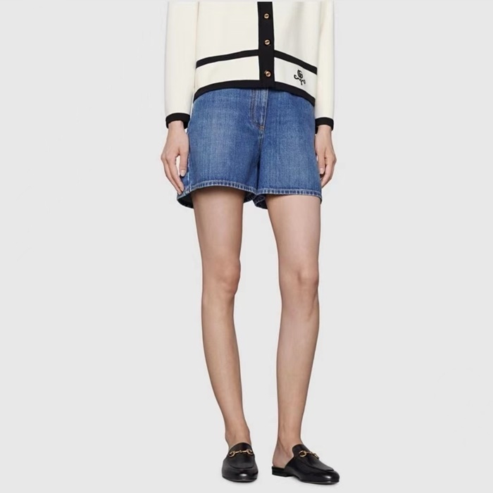 グッチレディースレザーホースビットブローファーs617