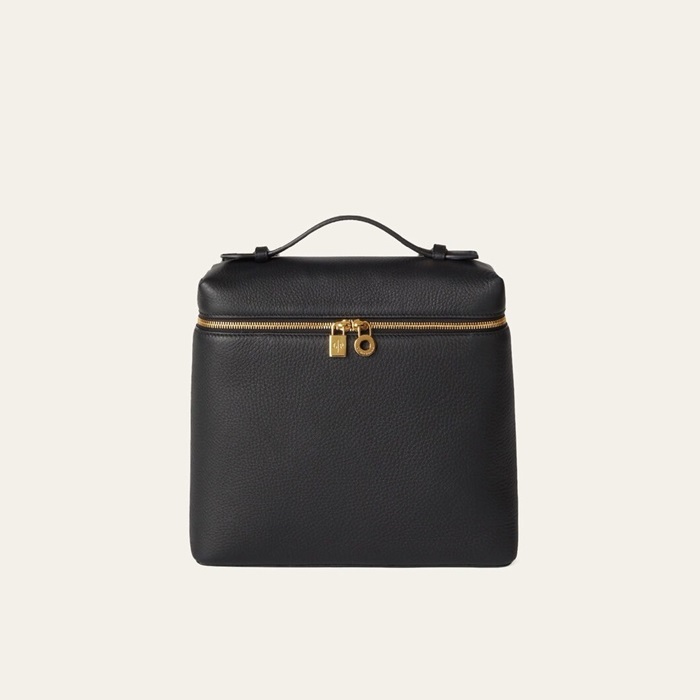 ロロピアーナレディースブラックバックパックb1633