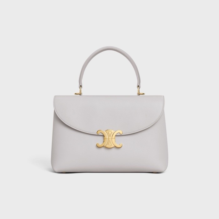 セリーヌレディースグレーケリーバッグb1636