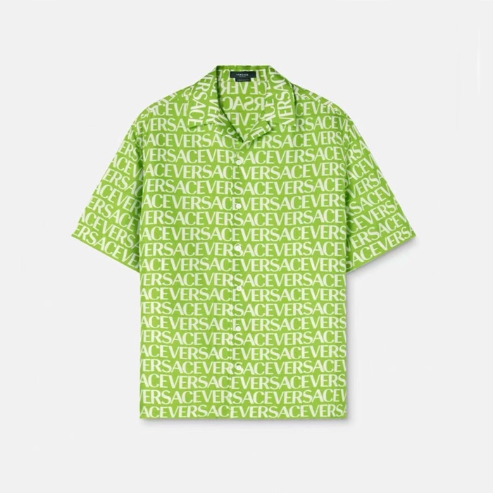 ヴェルサーチェメンズマルチ半袖シャツc563