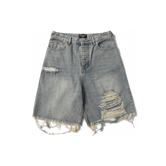 バレンシアガメンズブルーショートパンツc646