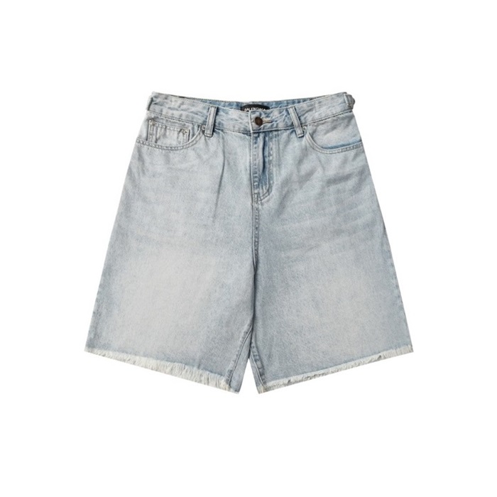 バレンシアガメンズブルーショートパンツc676
