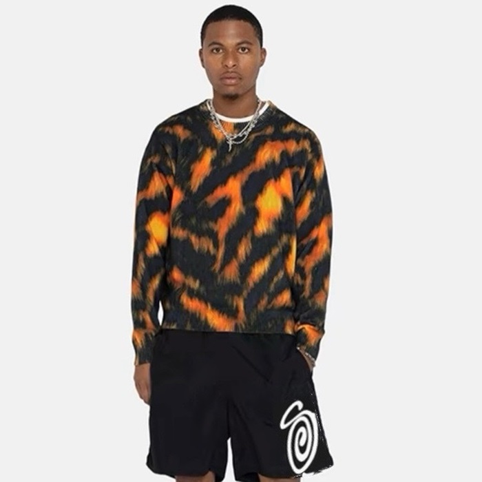 ステューシーメンズブラックショートパンツ-c739