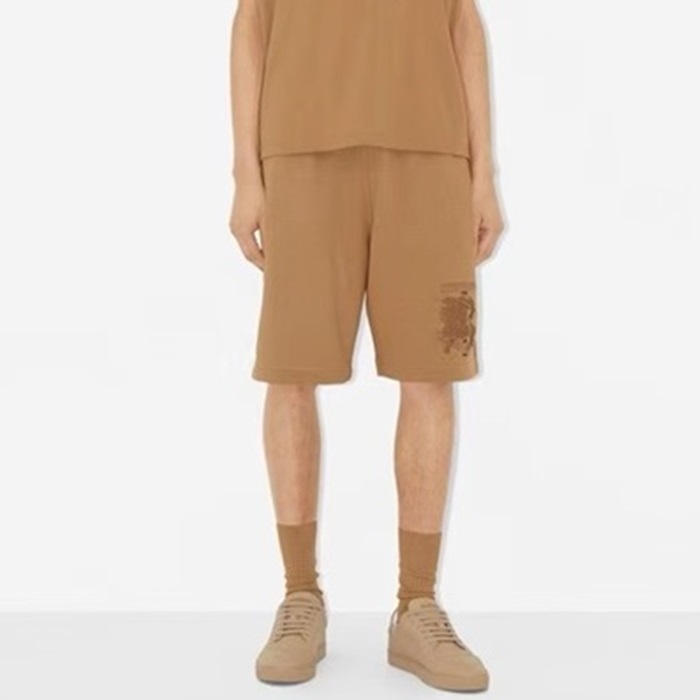 バーバリーメンズベージュショートパンツc336