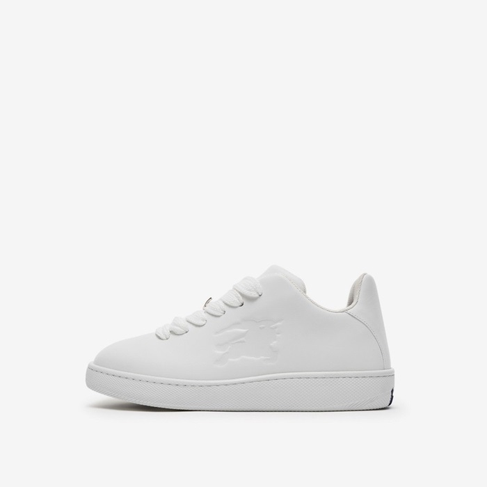 バーバリーユニセックスレザーボックススニーカーs645