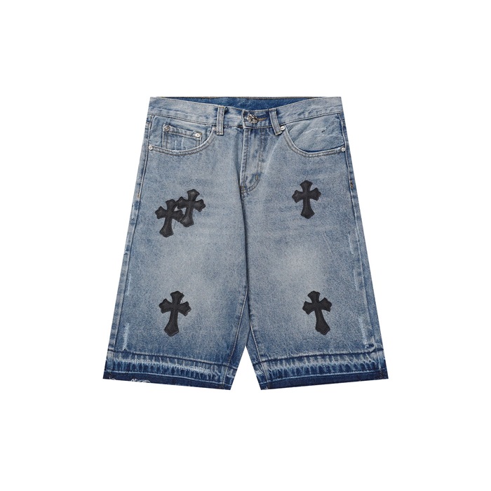 クロムハーツメンズブルーショートパンツc794