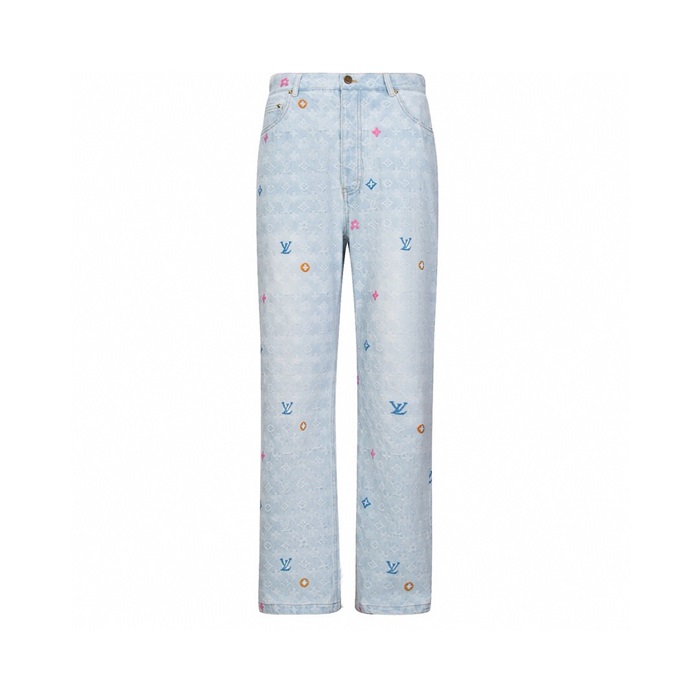 ルイヴィトンメンズブルージーンズc880