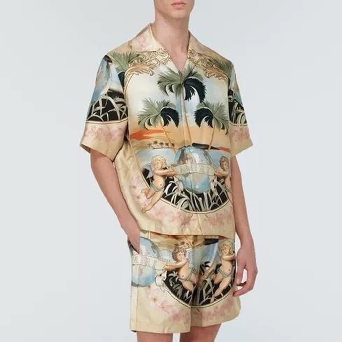 アミリメンズブルーツーピース-c894