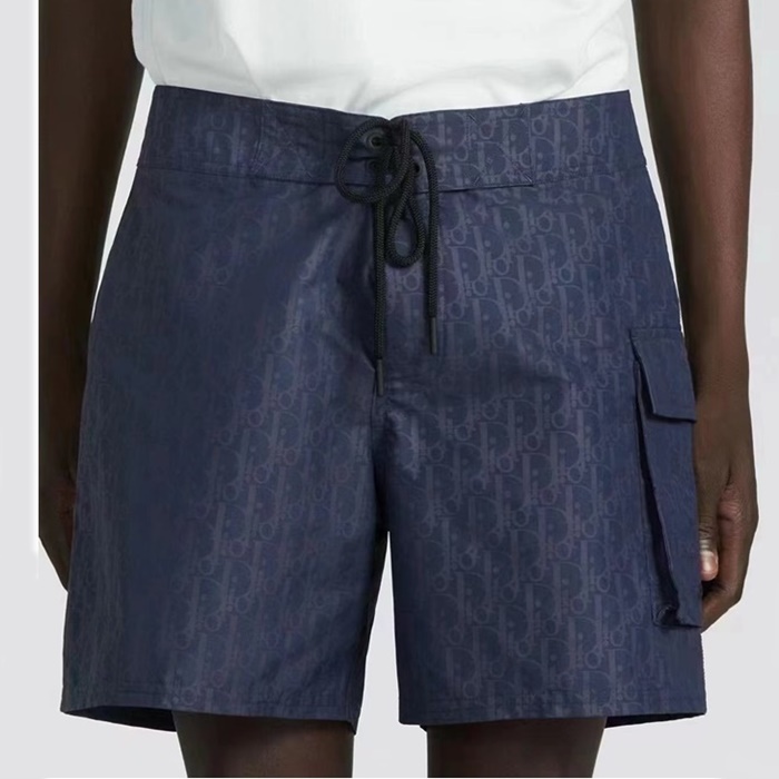 ディオールメンズネイビーショートパンツc876