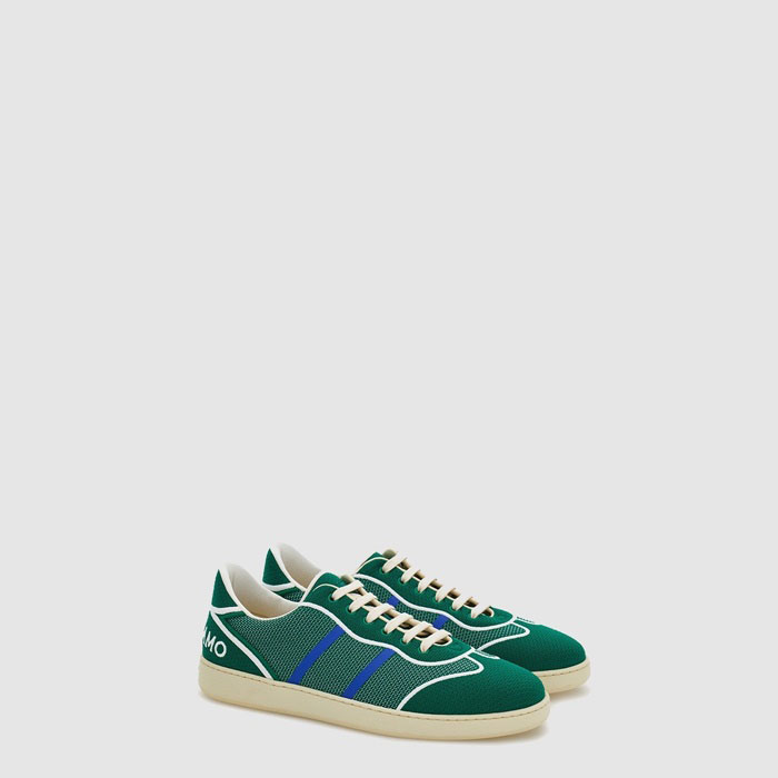 サルヴァトーレフェラガモメンズテクニカルロースニーカーs696