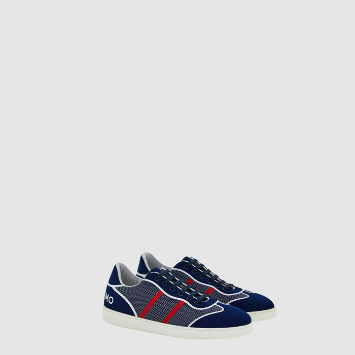 サルヴァトーレフェラガモメンズテクニカルロースニーカーs699