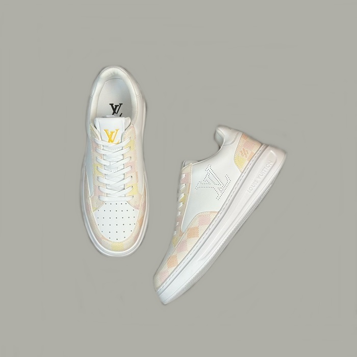 ルイヴィトンメンズベージュスニーカーs756