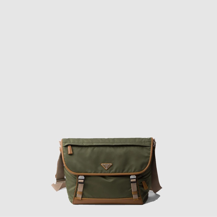 プラダメンズグレーメッセンジャーバッグ2D052b2012