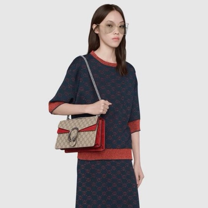 グッチレディースレッドディオニュソスb2066