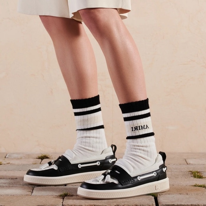 アミリメンズブラックローファーs768