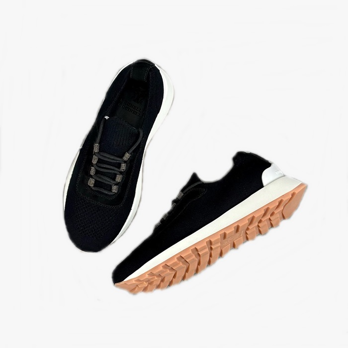 ブルネロクチネリメンズブラックスニーカーs773