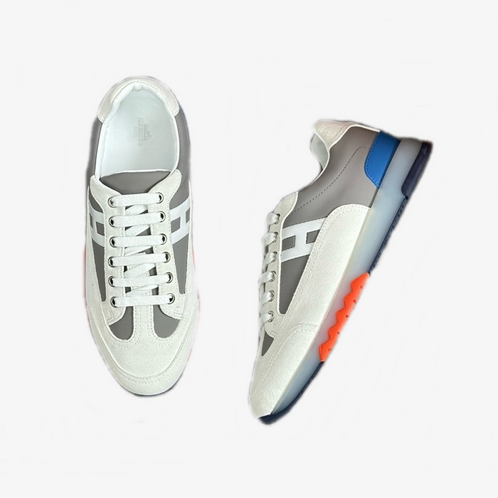 エルメスメンズグレースニーカーs844