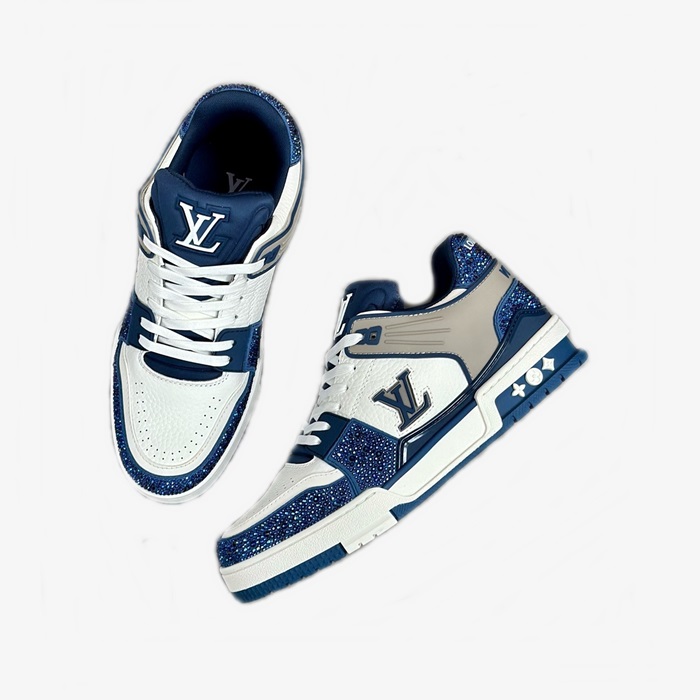 ルイヴィトンメンズブルースニーカーs870