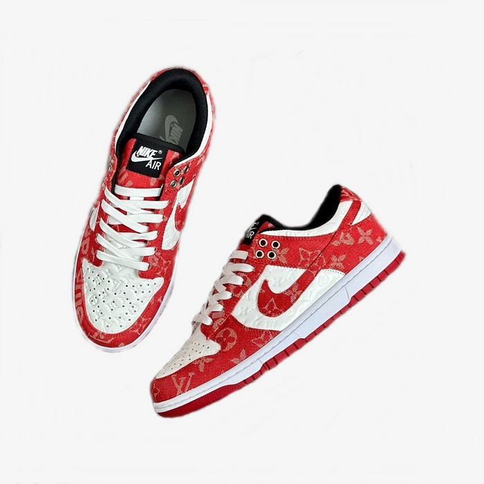 ルイヴィトンメンズレッドスニーカーs884
