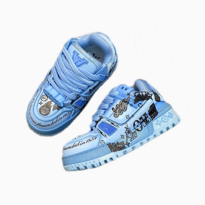 ルイヴィトンユニセックスグラフィティスニーカーs930