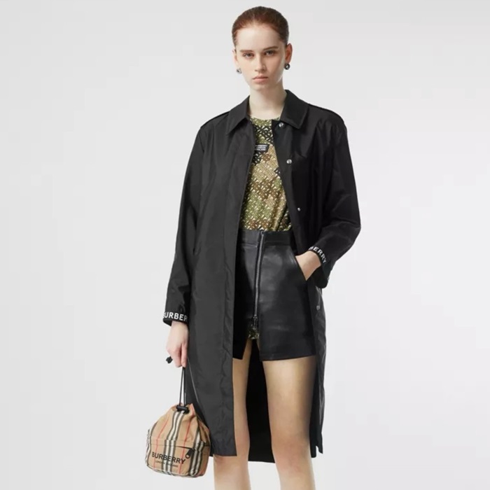 バーバリーレディースベージュバケットバッグb2098