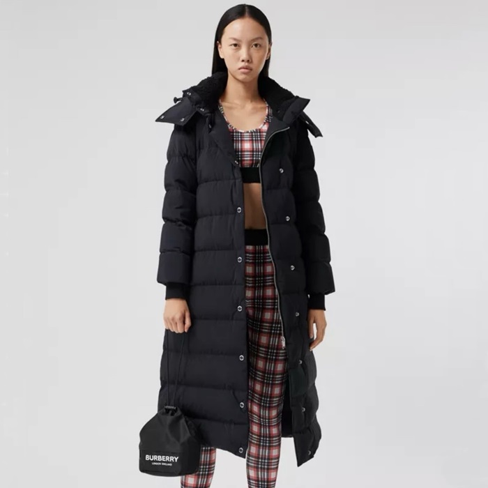 バーバリーレディースブラックバケットバッグb2099