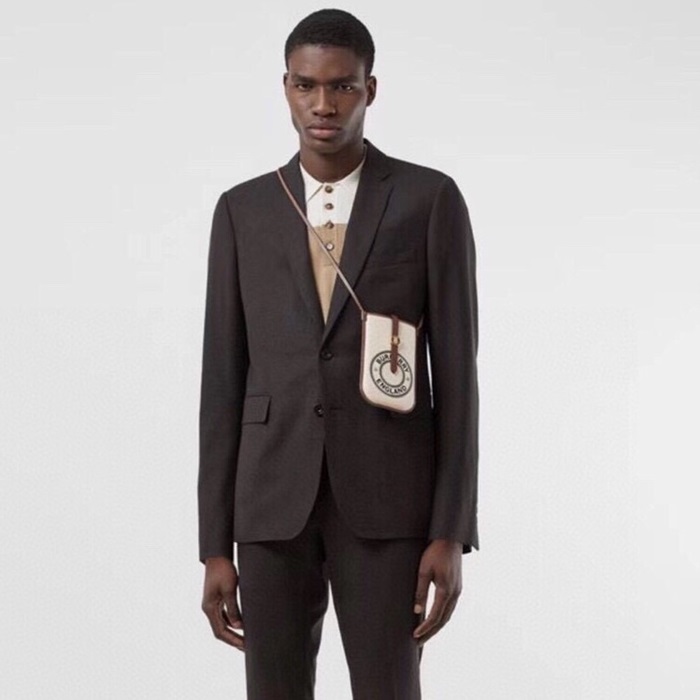 バーバリーユニセックスベージュフォンケースb2115