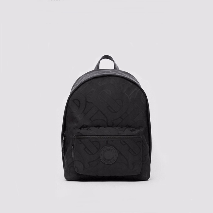 バーバリーメンズブラックバックパックb2123