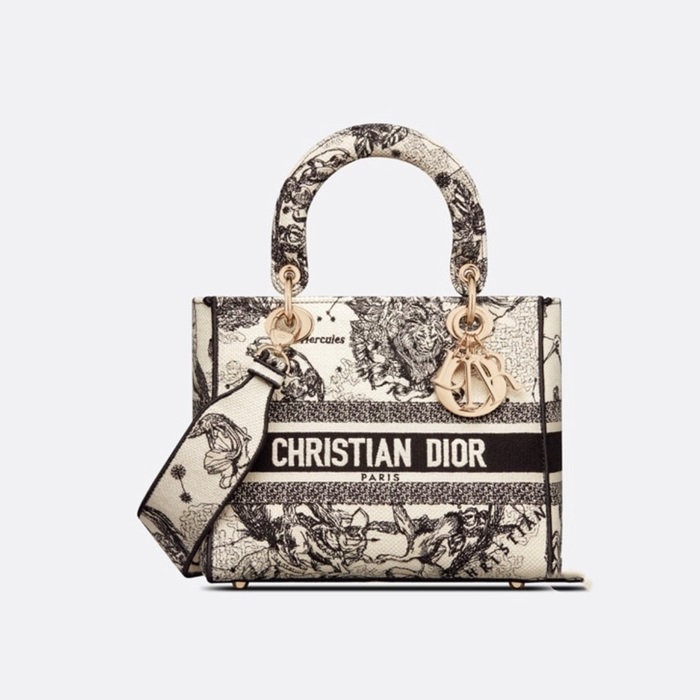 ディオールレディースベージュレディバッグ-b2132