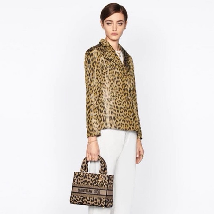 ディオールレディースベージュレディバッグ-b2133