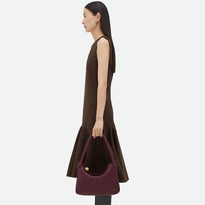 ボッテガヴェネタレディースバーガンディトスカバッグv2150