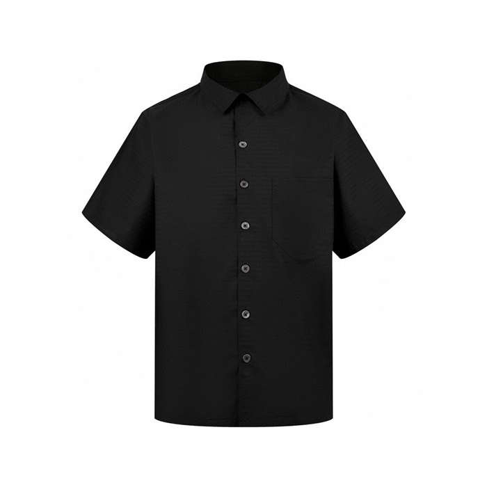 プラダメンズブラック半袖シャツc937