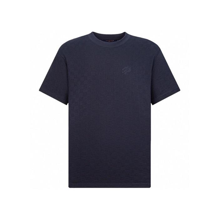 ルイヴィトンメンズネイビー半袖Tシャツc957