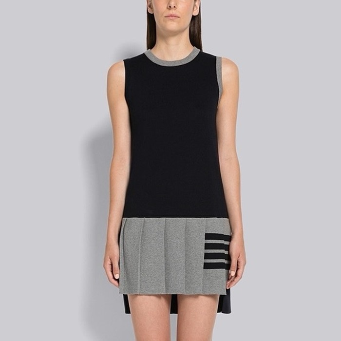 トムブラウンレディースネイビーワンピース-c982