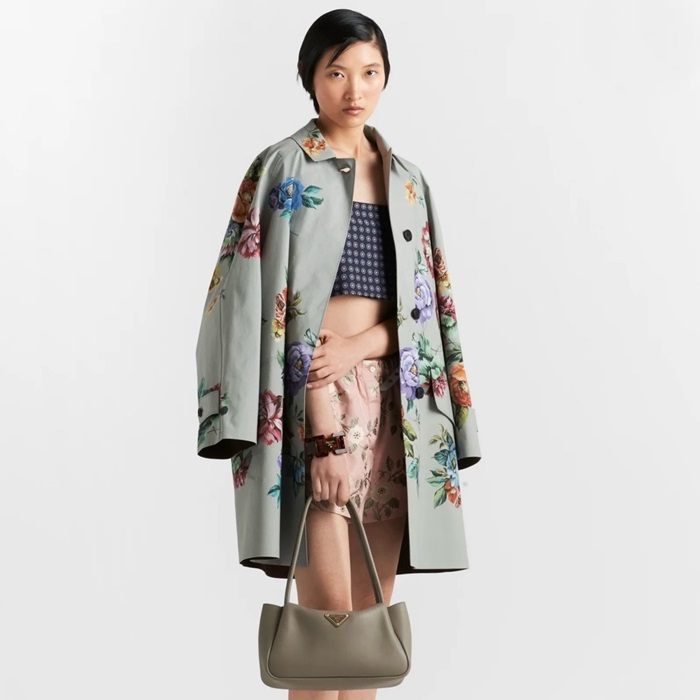 プラダレディースベージュハボバッグ1A444b2190