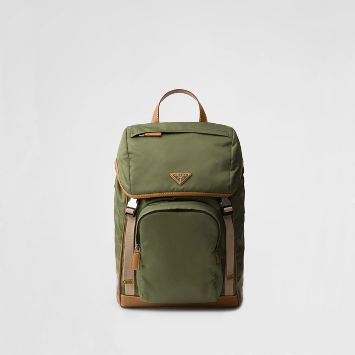 プラダメンズグリーンバックパック2Z135b2197