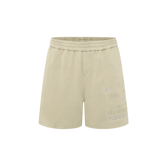 メゾンマルジェラメンズベージュショートパンツc1020