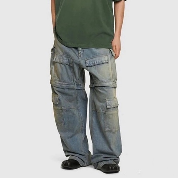 バレンシアガメンズブルージーンズc1026