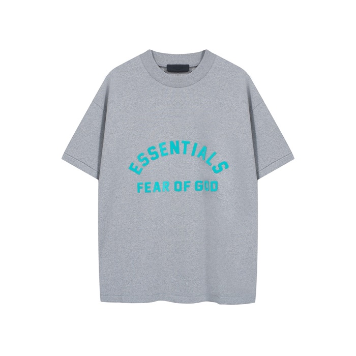 フィアオブゴッドメンズグレー半袖Tシャツc1030