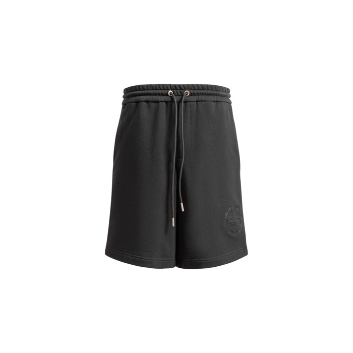 モンクレールメンズブラックショートパンツc1091