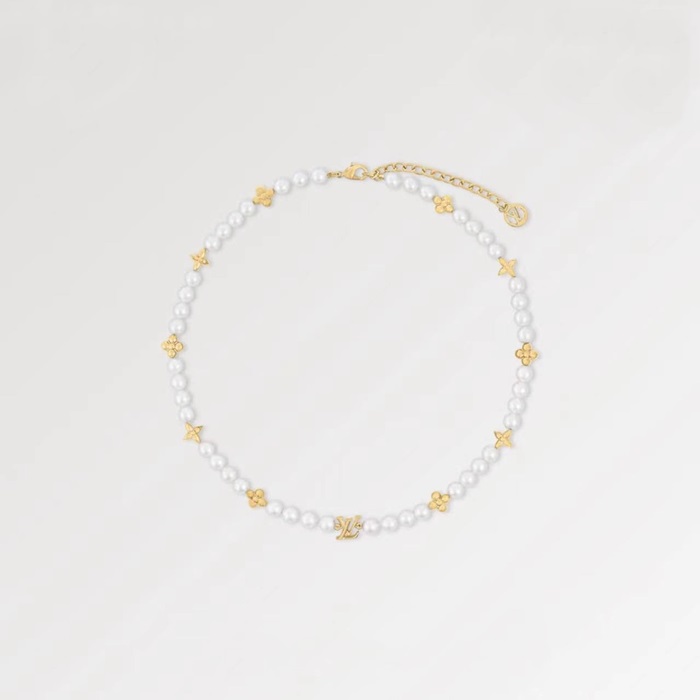 ルイヴィトンレディースゴールドネックレスc1971