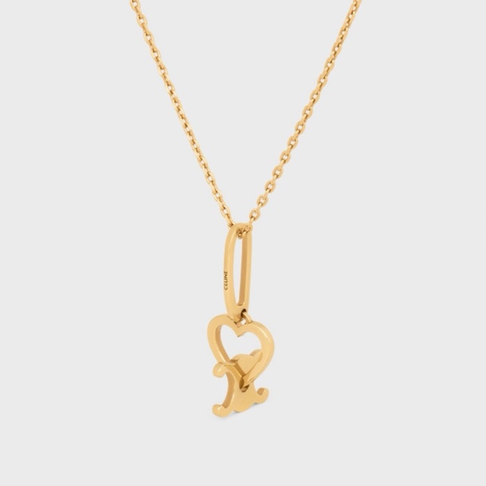 セリーヌレディースゴールドネックレスc1986