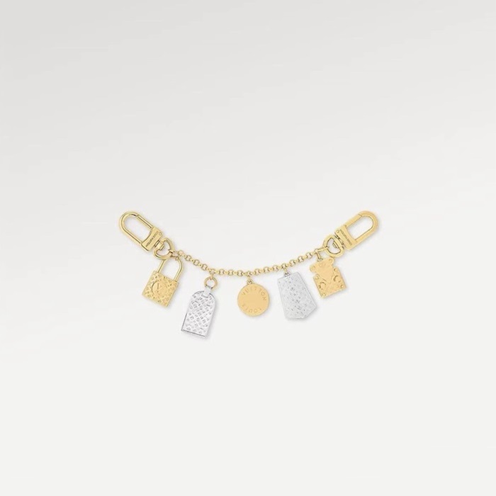 ルイヴィトンユニセックスナノグラムキーホルダーc