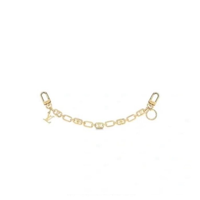 ルイヴィトンユニセックスイニシャルキーホルダーc