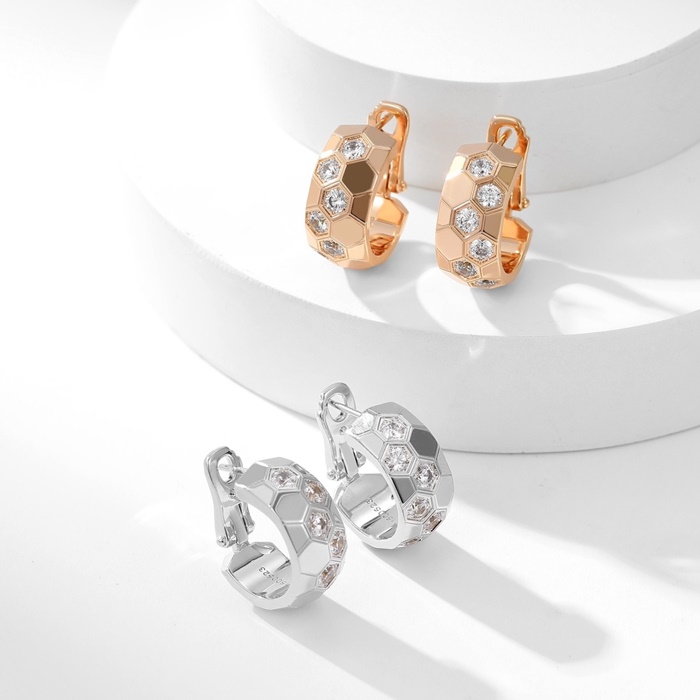 ショーメレディースゴールドピアスc2027