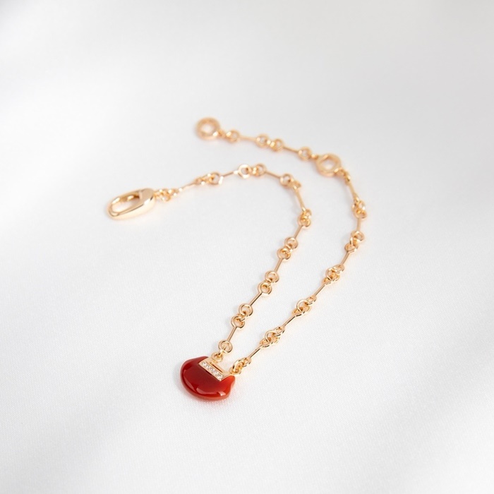 キューリンレディースローズゴールドブレスレット-c2060