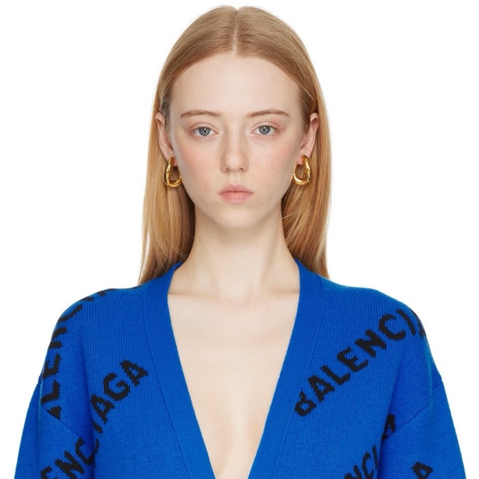 バレンシアガレディースゴールドピアスc2068