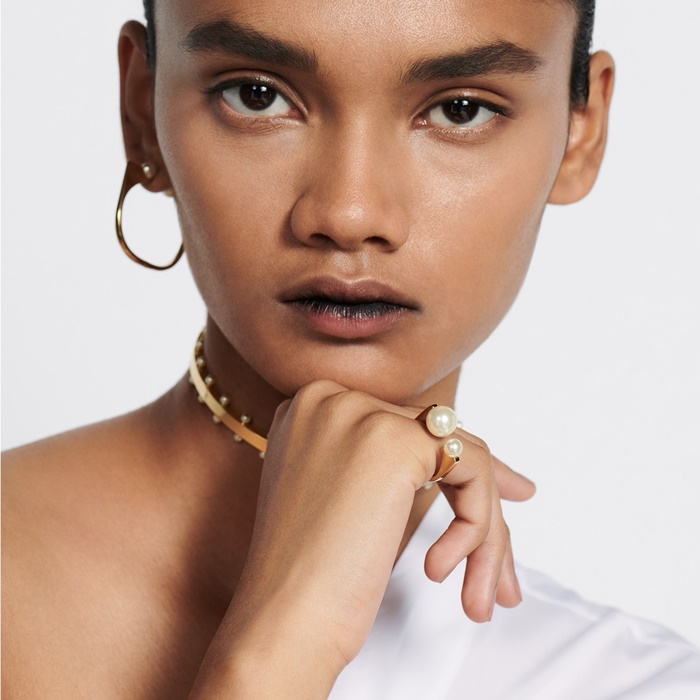 ディオールレディースゴールドリングc2093