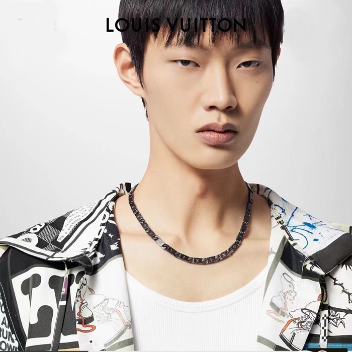 ルイヴィトンメンズタイドアップネックレスc2115