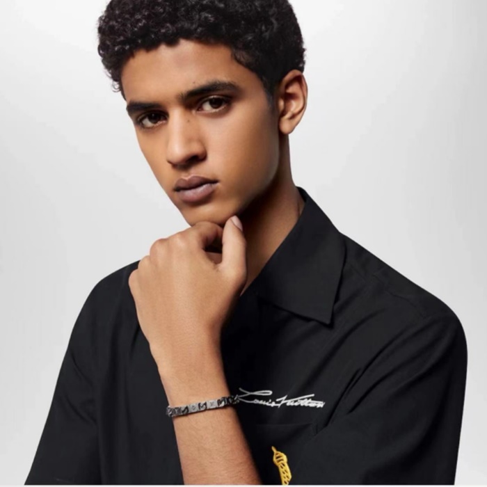 ルイヴィトンメンズタイドアップブレスレットc2116